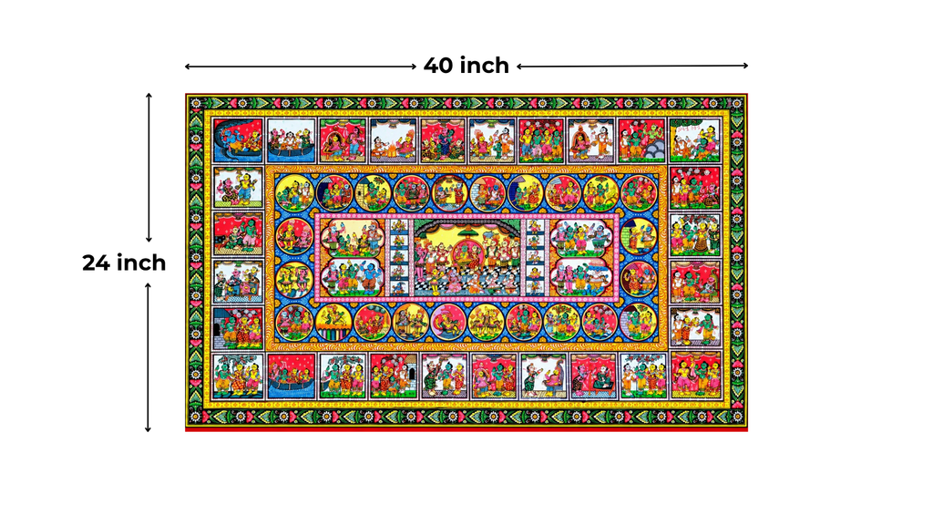 The Story of Ramayana: Authentic Pattachitra