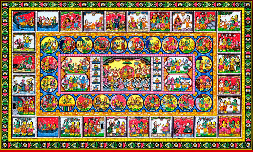 The Story of Ramayana: Authentic Pattachitra