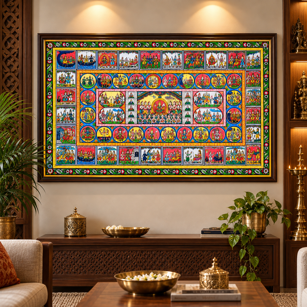 The Story of Ramayana: Authentic Pattachitra