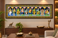 Hand-Painted Dashavatara Pattachitra: 10 Avatars of Vishnu