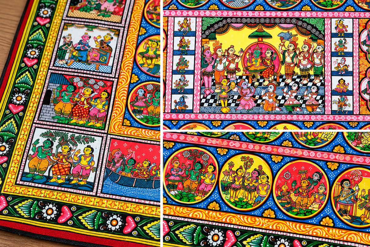 The Story of Ramayana: Authentic Pattachitra