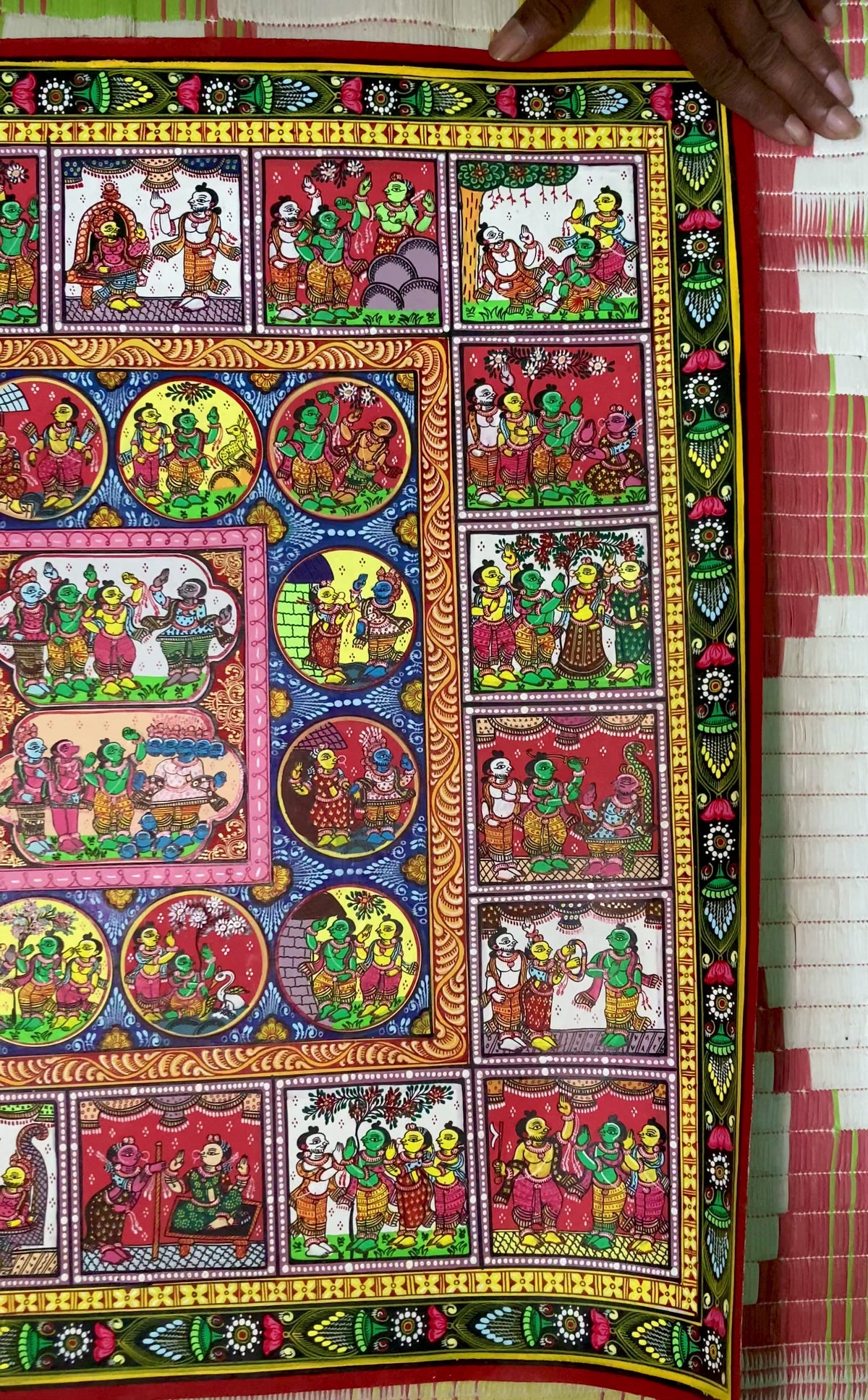 The Story of Ramayana: Authentic Pattachitra